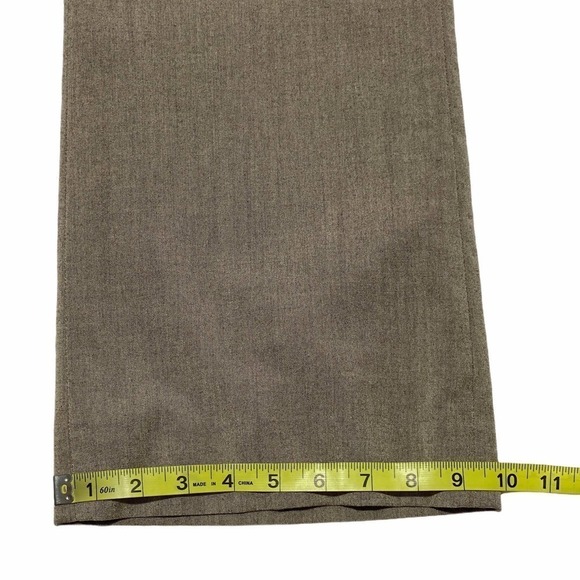 BROWN Wide Leg Flare Dress Pant Trousers Size 8P - Picture 6 of 10